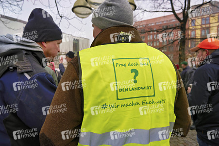 Bauerndemo gegen Agrarpolitik der Bundesregierung in Hannover