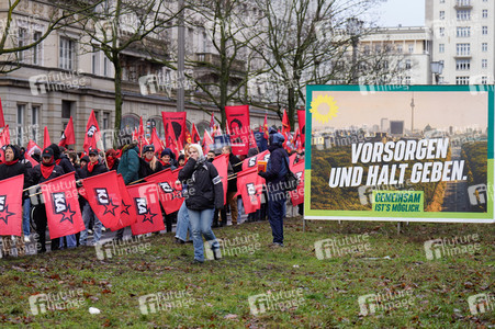 Luxemburg-Liebknecht-Demonstration 2024 in Berlin