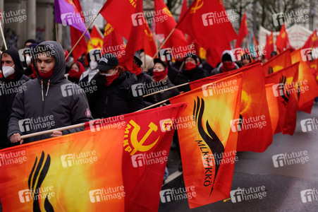 Luxemburg-Liebknecht-Demonstration 2024 in Berlin