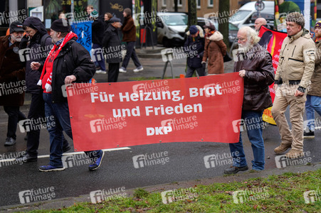 Luxemburg-Liebknecht-Demonstration 2024 in Berlin