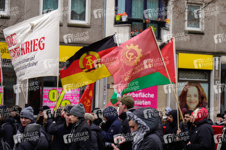 Luxemburg-Liebknecht-Demonstration 2024 in Berlin