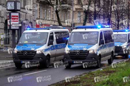 Luxemburg-Liebknecht-Demonstration 2024 in Berlin