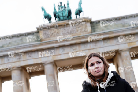 Kundgebung gegen die AfD am Brandenburger Tor in Berlin