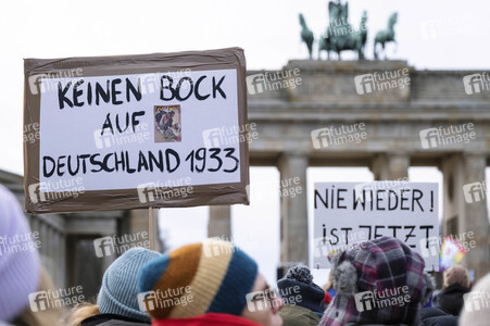 Kundgebung gegen die AfD in Berlin