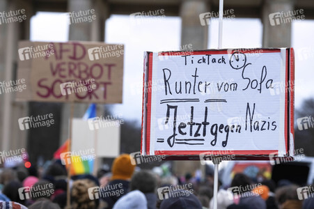 Kundgebung gegen die AfD in Berlin