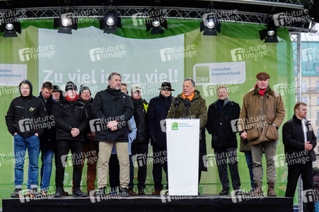 Großkundgebung von Landwirten in Berlin