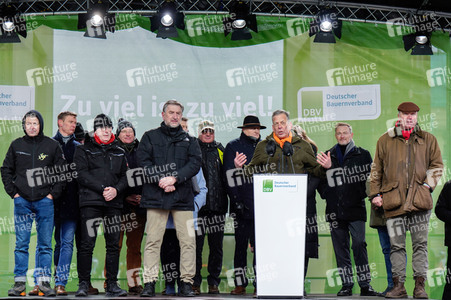 Großkundgebung von Landwirten in Berlin