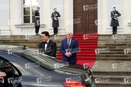 Empfang von Nataša Pirc Musar im Schloss Bellevue in Berlin
