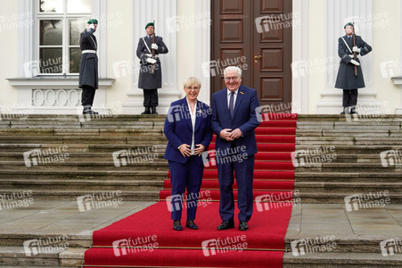 Empfang von Nataša Pirc Musar im Schloss Bellevue in Berlin