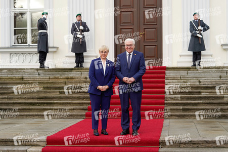 Empfang von Nataša Pirc Musar im Schloss Bellevue in Berlin