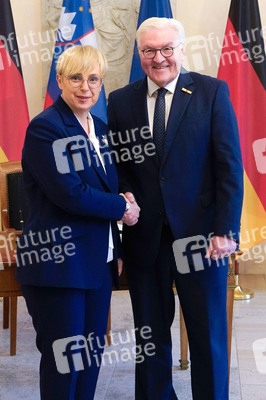 Empfang von Nataša Pirc Musar im Schloss Bellevue in Berlin