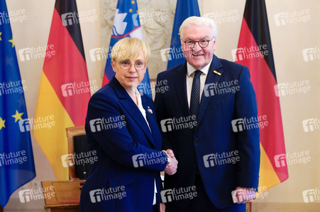 Empfang von Nataša Pirc Musar im Schloss Bellevue in Berlin