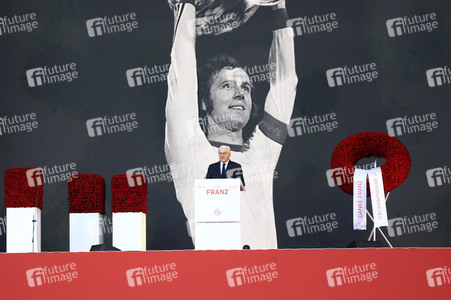 Gedenkfeier für Franz Beckenbauer in München