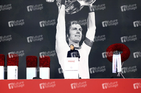 Gedenkfeier für Franz Beckenbauer in München