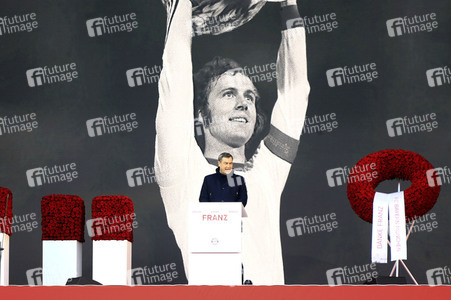 Gedenkfeier für Franz Beckenbauer in München