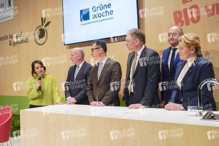 Eröffnungsrundgang zur Internationalen Grünen Woche 2024 in Berlin