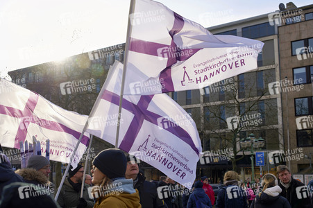 Demonstration gegen Rechtsextremismus in Hannover