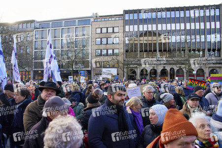 Demonstration gegen Rechtsextremismus in Hannover
