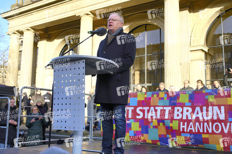 Demonstration gegen Rechtsextremismus in Hannover