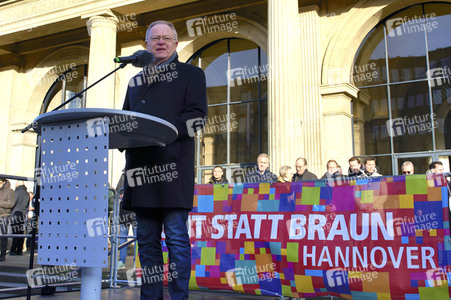 Demonstration gegen Rechtsextremismus in Hannover