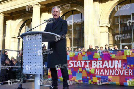 Demonstration gegen Rechtsextremismus in Hannover