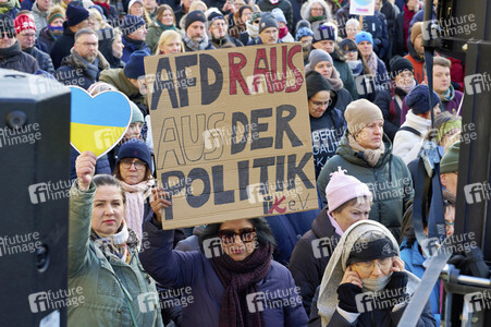 Demonstration gegen Rechtsextremismus in Hannover