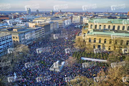 Demonstration gegen Rechtsextremismus in Hannover