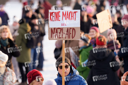 Demonstration gegen Rechtsextremismus in Berlin