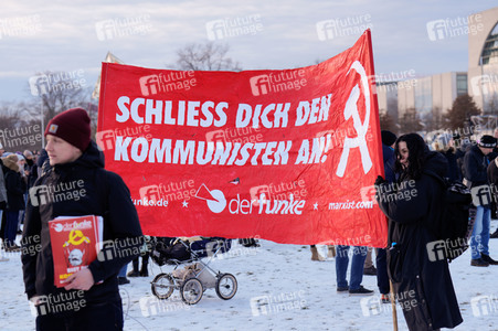 Demonstration gegen Rechtsextremismus in Berlin