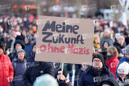 Demonstration gegen Rechtsextremismus in Berlin