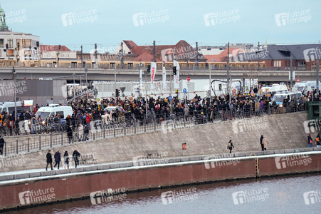 Demonstration gegen Rechtsextremismus in Berlin