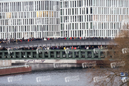 Demonstration gegen Rechtsextremismus in Berlin