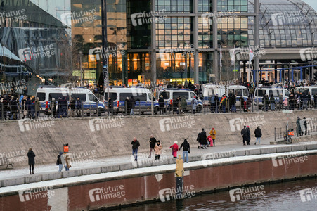 Demonstration gegen Rechtsextremismus in Berlin