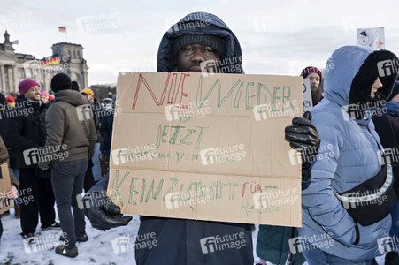 Demonstration gegen Rechtsextremismus in Berlin