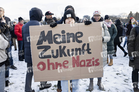 Demonstration gegen Rechtsextremismus in Berlin