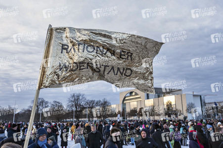 Demonstration gegen Rechtsextremismus in Berlin