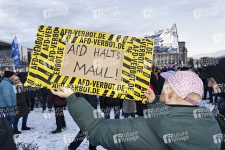 Demonstration gegen Rechtsextremismus in Berlin