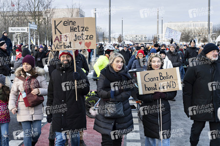 Demonstration gegen Rechtsextremismus in Berlin