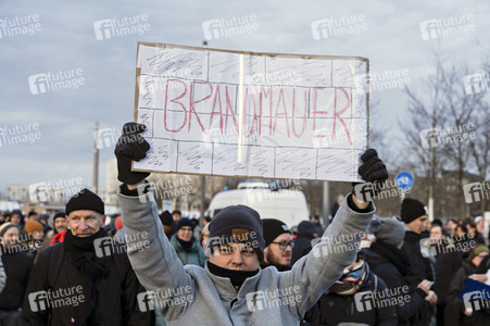 Demonstration gegen Rechtsextremismus in Berlin