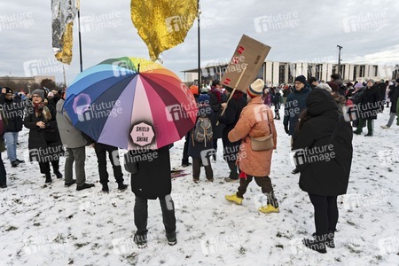 Demonstration gegen Rechtsextremismus in Berlin