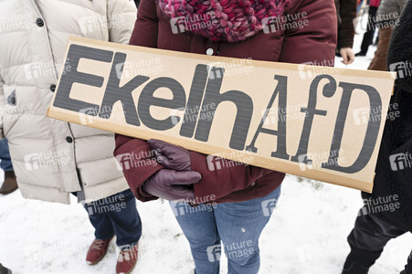 Demonstration gegen Rechtsextremismus in Berlin
