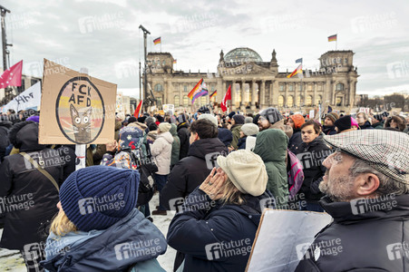 Demonstration gegen Rechtsextremismus in Berlin