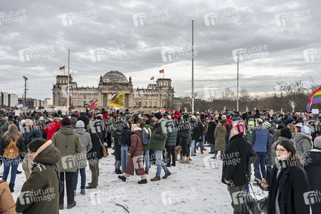 Demonstration gegen Rechtsextremismus in Berlin