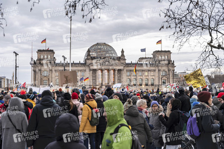 Demonstration gegen Rechtsextremismus in Berlin
