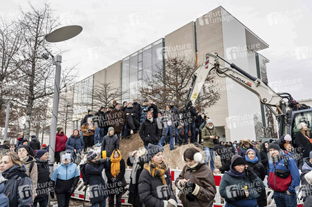 Demonstration gegen Rechtsextremismus in Berlin