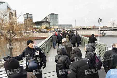 Demonstration gegen Rechtsextremismus in Berlin