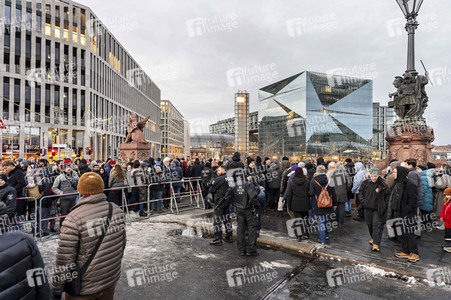Demonstration gegen Rechtsextremismus in Berlin