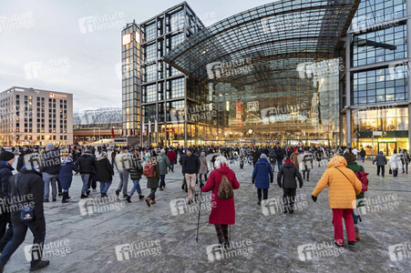 Demonstration gegen Rechtsextremismus in Berlin