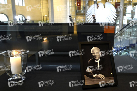 Trauerstaatsakt für den verstorbenen Bundestagspräsidenten a.D. Wolfgang Schäuble in Berlin