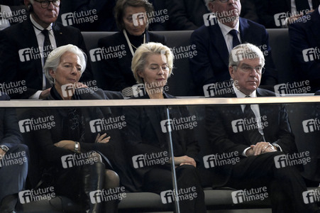 Trauerstaatsakt für den verstorbenen Bundestagspräsidenten a.D. Wolfgang Schäuble in Berlin